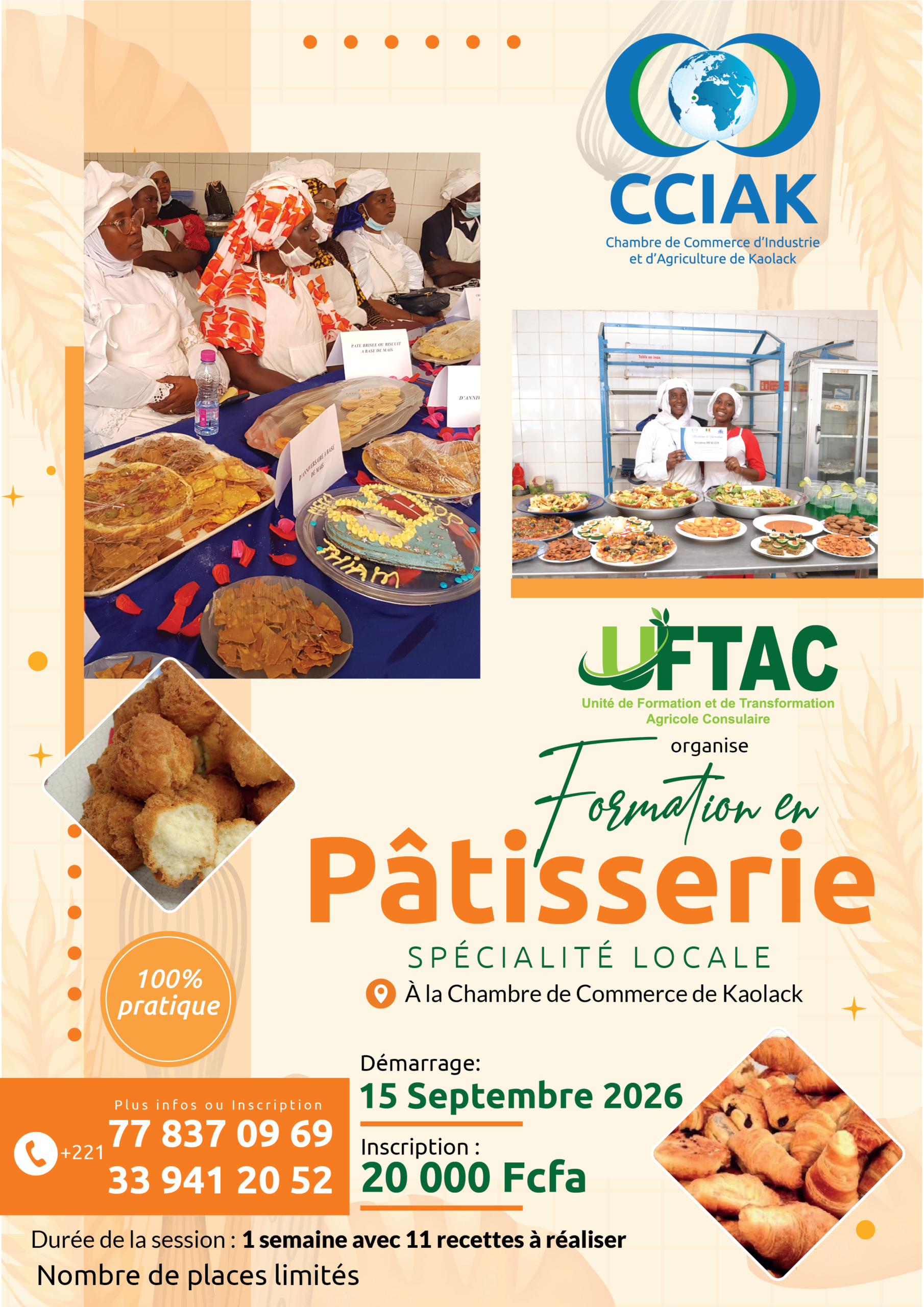 Affiche Patisserie UFTAC 15-09